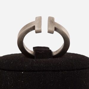 Tiffany T Square Silver Ring